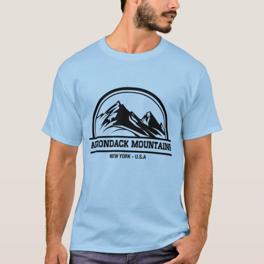アディロンダック山地ニューヨーク Tシャツ (正面)
