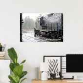 アディロンダック風光明媚な鉄道千原駅 ポスター (ホームオフィス)