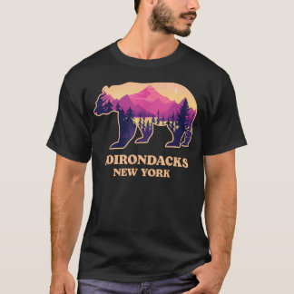 アディロンダック ニューヨーク州 ニューヨーク ヴィンテージ 山 ハイキング Tシャツ
