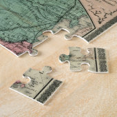 アディロンドダック原野のストダールの地図, 1883 ジグソーパズル (側面)