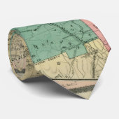 アディロンドダック原野のストダールの地図, 1883 ネクタイ (ロール)