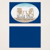 アディロンドックウェルカムラベル (正面&裏面)