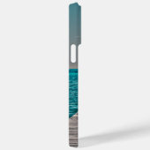 アディロンドックビーチチェアティール(緑がかった色)ピンクコテージ Case-Mate iPhoneケース (裏面 / 右)