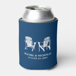 アディロンドックビーチチェアーズダークブルー | 結婚s 缶クーラー