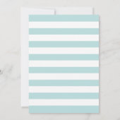 アディロンドックビーチチェア結婚式招待状 招待状 (裏面)