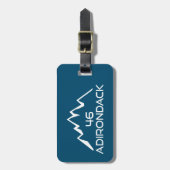 アディロンドック46山 ラゲッジタグ (正面縦)