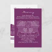 アディロンドバックチェアプラム入り口 エンクロージャーカード (正面/裏面)