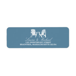 アディロンドバックチェア |差出人住所 ラベル