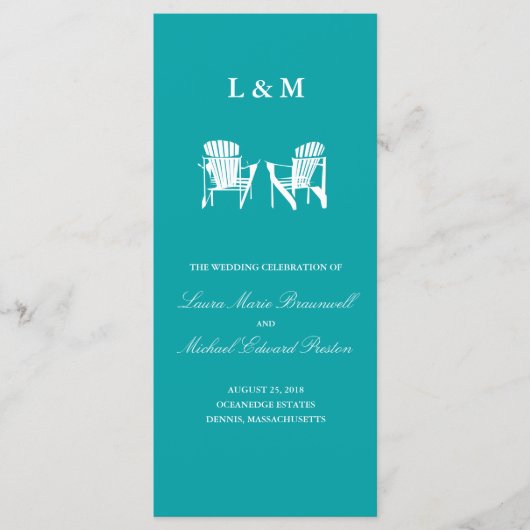 アディロンドバックチェア |式プログラム プログラム (正面)