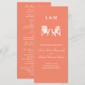 アディロンドバックチェア |式プログラム プログラム (正面/裏面)