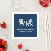 アディロンドバックチェア | 結婚s スタンダードカクテルナプキン (インサイチュ)