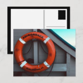 アディロンドバックフェリーライフセーバー ポストカード (正面/裏面)