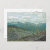 アディロンドバックマウンテンピークスパノラマ ポストカード (正面/裏面)