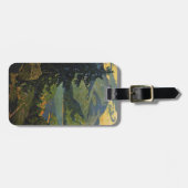 アディロンドラック山脈のヴィンテージ旅行ポスター ラゲッジタグ (正面横)