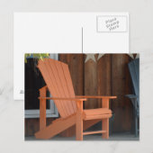 アディロンドラック椅子 ポストカード (正面/裏面)
