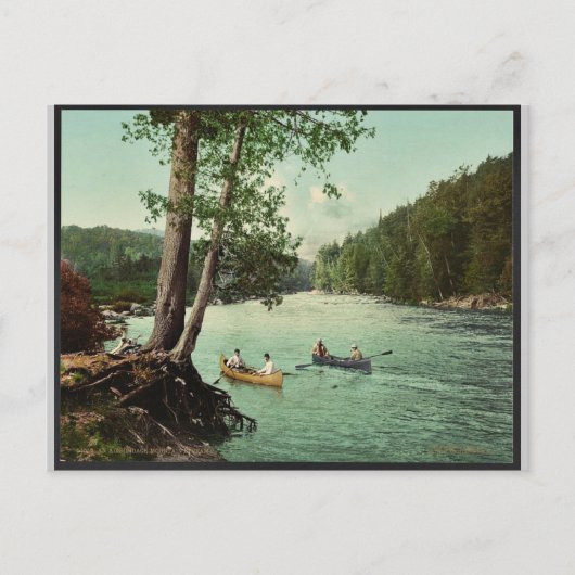 アディロンドラック渓流クラシックフォトクロム ポストカード (正面)