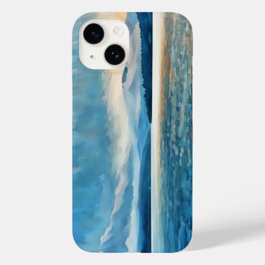 アディロンドラック湖の携帯電話カバー Case-Mate iPhoneケース (裏面)