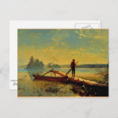 アディロンドラック湖 ポストカード (正面/裏面)