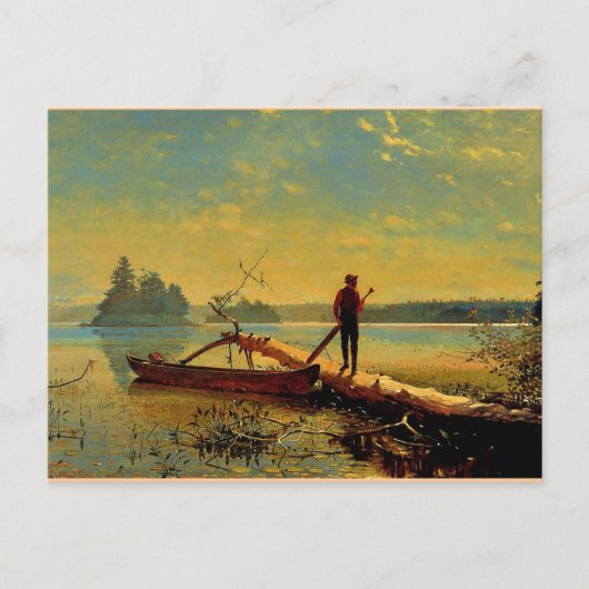 アディロンドラック湖 ポストカード (正面)