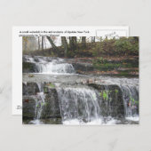 アディロンドラック滝はがき ポストカード (正面/裏面)