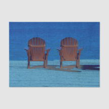 アディロ素朴ンドバックブラウンビーチチェアーズブルー海