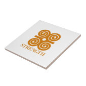 アディンカ強度シンボルギフトアイディア タイル (側面)