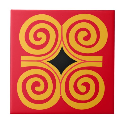 アディンカ強度 タイル (正面)