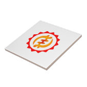 アディンクラゴッドイズニャメオエネ王シンボルギフトアイディア タイル (側面)