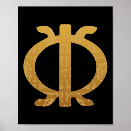 アディンクラシンボルガーナ西アフリカ民族プライド ポスター (正面)