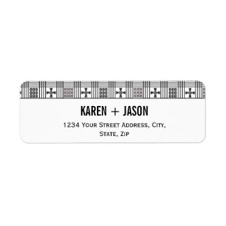 アディンクラ西アフリカの織物 ラベル