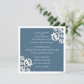 アディンクラ ギェ ニャーメ（神以外）青瑪瑙 招待状 (スタンド正面)