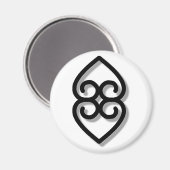 アディンクラ – earth-BW マグネット (正面/裏面)