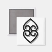 アディンクラ – earth-BW マグネット (正面/裏面)