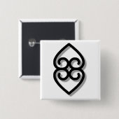 アディンクラ – earth-BW 缶バッジ (正面&裏面)