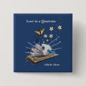 アディ失ったエラ・アコーのクアトレインボタンで 缶バッジ (正面)