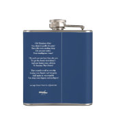 アディ失ったエラ・アコーのQuatrainで – ビニールラップ フラスク (裏面)