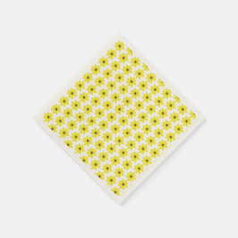 アデイアベバエチオピアニューフラワーデザイン スタンダードカクテルナプキン