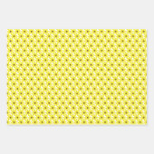 アデイアベバエチオピアフラワーパターン ラッピングペーパーシート (正面3)