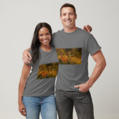 アデゲイン 抽象的な自然Tシャツ Tシャツ (ユニセックス)
