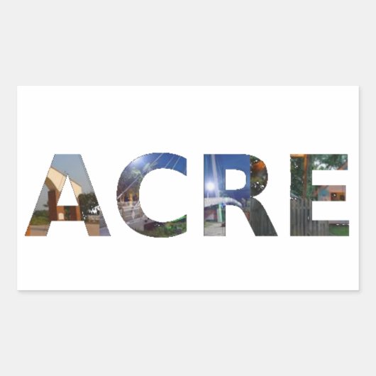 アデシボエーカー 長方形シール (正面)