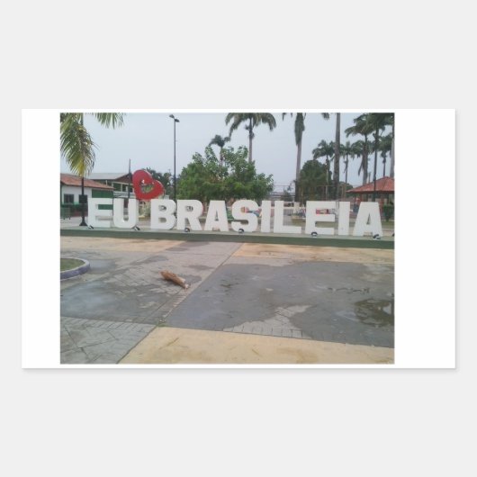 アデシボブラジレイア 長方形シール (正面)