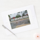 アデシボブラジレイア 長方形シール (封筒)