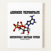 アデノシン三リン酸連続再生ATP プランナー手帳 (裏面)