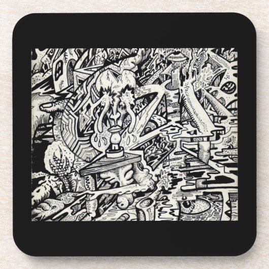 アデプト、または変貌プラスチック コースター (正面)