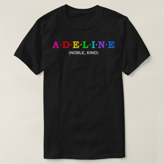 アデラインの貴族 Tシャツ (デザイン正面)