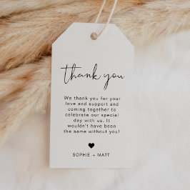 アデラエドジーミニマモダンリストメッセージカード ギフトタグ