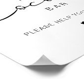 アデラエドジーミニマリストウィンターホットココアバー ポスター (角)