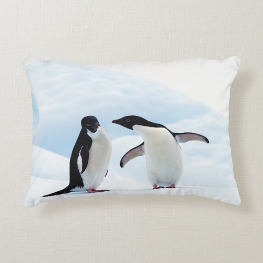 アデリーペンギン アクセントクッション (正面)
