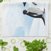 アデリーペンギン キッチンタオル (折り畳み)