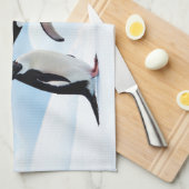 アデリーペンギン キッチンタオル (四つ折り)